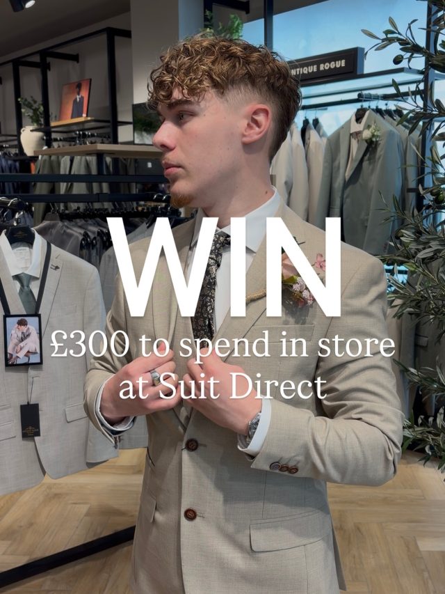 WIN £300 to spend in‑store at @suitdirectuk ! 👀✨With wedding season approaching, graduations around the corner, race days filling the calendar and summer events on the way, it’s the perfect time to keep your wardrobe looking sharp 👔To help you suit up in style, ONE lucky winner will receive a £300 in‑store spend at Suit Direct Harlequin Watford.To enter:1. Like this post2. Follow @harlequin_watford and @suitdirectuk3. Tag someone who’d look sharp in a new suit — each comment counts as an entry4. Share this post to your stories for an extra entryGood luck 🤞T&Cs: Giveaway ends Thursday 11th June 2026 at 11:59PM GMT. One winner will be selected at random and contacted via Direct Message from @harlequin_watford only on Firday 12th June 2026. The winner must respond within 24 hours to claim the prize or a new winner will be chosen. Beware of fake accounts — we will never ask for personal or payment details. Prize is a £300 in‑store spend at Suit Direct Harlequin Watford. Prize can only be redeemed at Suit Direct Harlequin Watford. Excludes Marc Darcy and concessions. Valid only in the specified store, not online. Not valid on sale or promotional items. Cannot be exchanged or returned. Any spend above £300 must be paid in‑store. Prize must be redeemed via an appointment booked with the store team. This competition is not affiliated with or sponsored by Instagram.